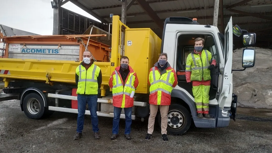 viabilité hivernale patrouilleurs neige verglas La Mayenne_29 11 21_CJ